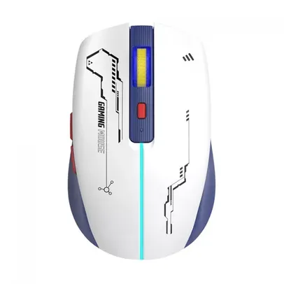 Mouse Gamer Marvo M796W, Sem Fio, 3200 DPI, 6 Botões, White