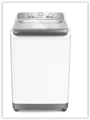 Máquina de Lavar Roupas 12Kg Panasonic NA-F120B1WA | Cesto Inox, Branca