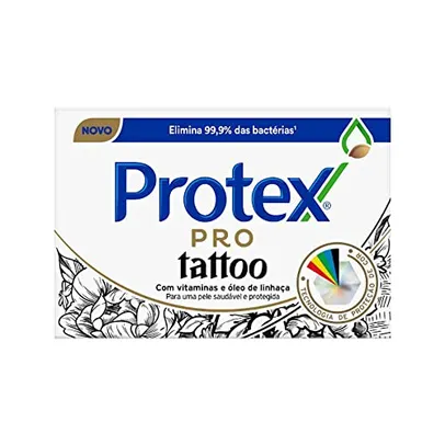 [Super 2,34] Protex Sabonete Em Barra Pro Tattoo 80G