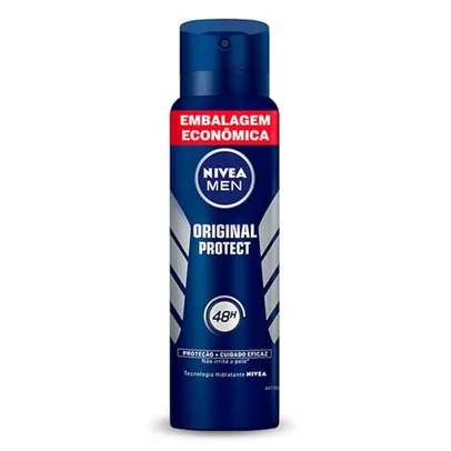 [REC/+Por-R$8,65] NIVEA MEN Desodorante Antitranspirante Aerossol Original Protect