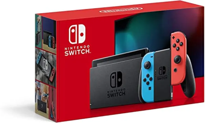[APP] Console Nintendo Switch - Azul Neon e Vermelho Neon