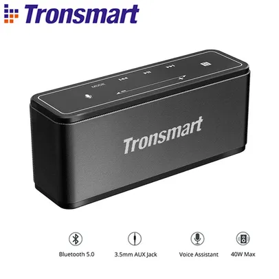 [APP/Taxa Inclusa/Moedas] Tronsmart Element Mega Caixa de Som Bluetooth 5.0 Nfc 40w, com Tecnologia Sound Pulse