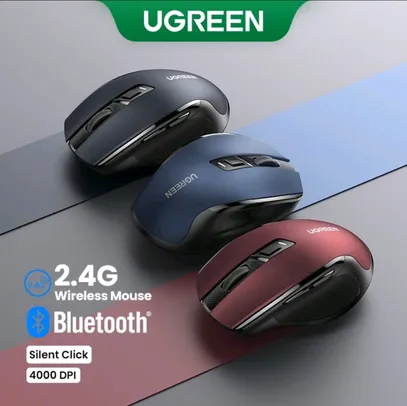 Mouse sem fio Ugreen Bluetooth 5.0