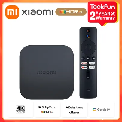 [Taxa Inclusa] Xiaomi Mi TV Box S 4K 2ª Geração
