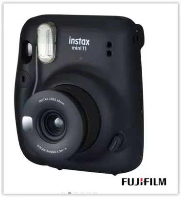 Câmera Instantânea Instax Mini 11 Fujifilm Grafite - 705065897