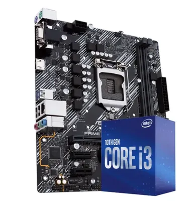 Kit Upgrade, Intel i3 10100F + Placa Mãe H510
