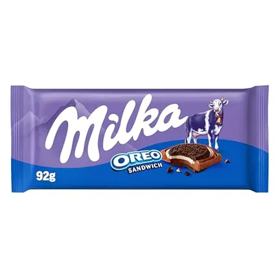 (Mais por Menos R$8,95) Milka Oreo Sandwich - Chocolate Recheado, 92G
