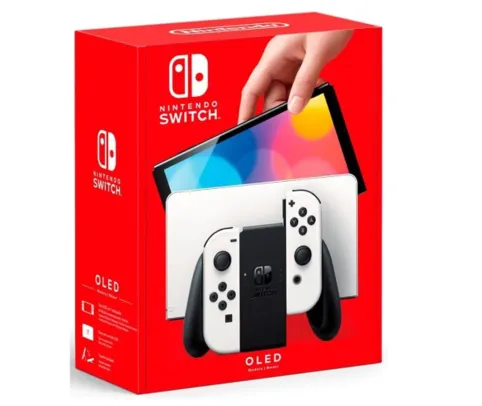 Console Nintendo Switch OLED, Nacional 64GB Branco