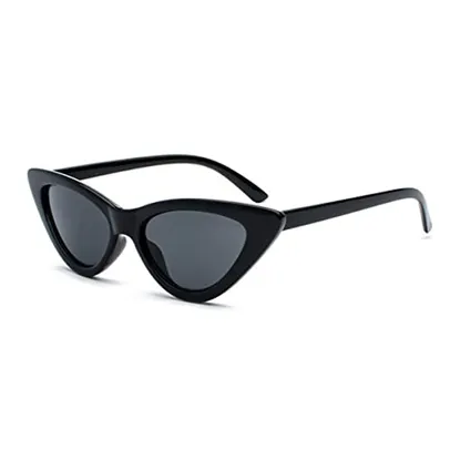 Óculos De Sol Olho De Gato Gatinho Proteção Preto