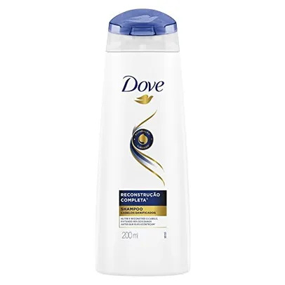 Dove Shampoo Uso Diário 200Ml Reconstrução Completa Unit Branco