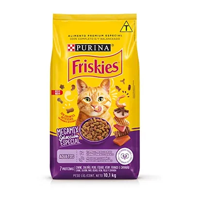 (APP) Purina Friskies, Friskies Megamix - Ração Gatos Adultos,10.1Kg