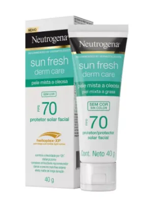 Protetor Solar Neutrogena Sun Fresh Pele Oleosa FPS70 40g
