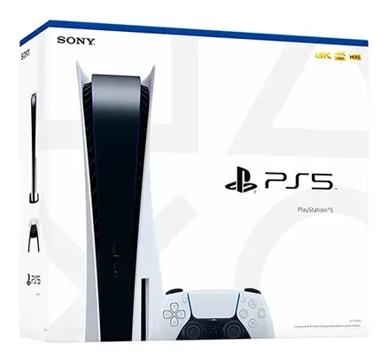 (CC MP) Console Playstation 5 Standard Edition + Controle Dualsense