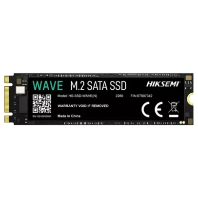 SSD Hiksemi Wave 1T ou 256GB, M.2 2280, Leitura 560MBs e Gravação 510MBs, HS-SSD-WAVE(N)