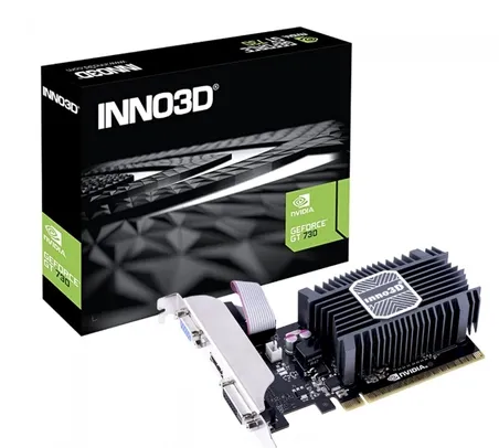 Placa de Vídeo INNO3D NVIDIA GeForce GT730, 1GB, SDDR3