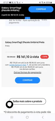Smarttag2 tag Samsung