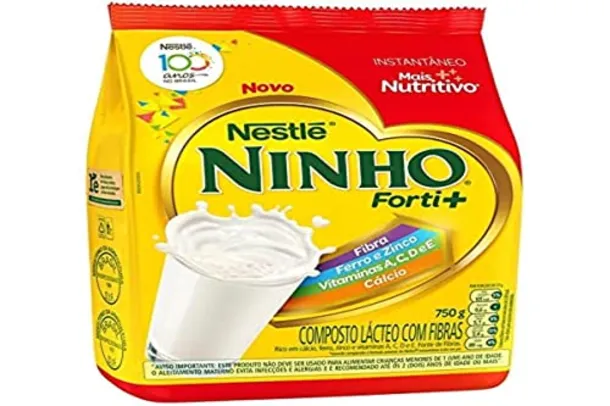 [REC] Composto Lácteo, Nestlé, Ninho Forti+, Pacote, 750g