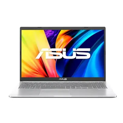 Notebook ASUS Vivobook 15 X1500EA-EJ3665 Intel Core i3 1115G4 3GHz 4Gb Ram 256Gb SSD Linux Endless OS 15,6 Led Fhd Intel Iris Xe Prata Metálico
