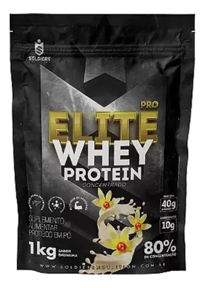 Soldiers Nutrition - Elite Pro Whey Protein Concentr 80% 1kg