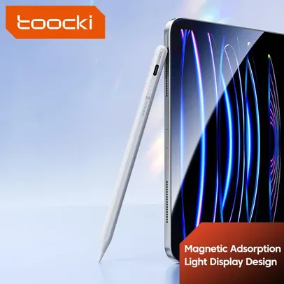 [Taxa Inclusa] Toocki caneta capacitiva universal recarregável, bluetooth, para Apple iPad