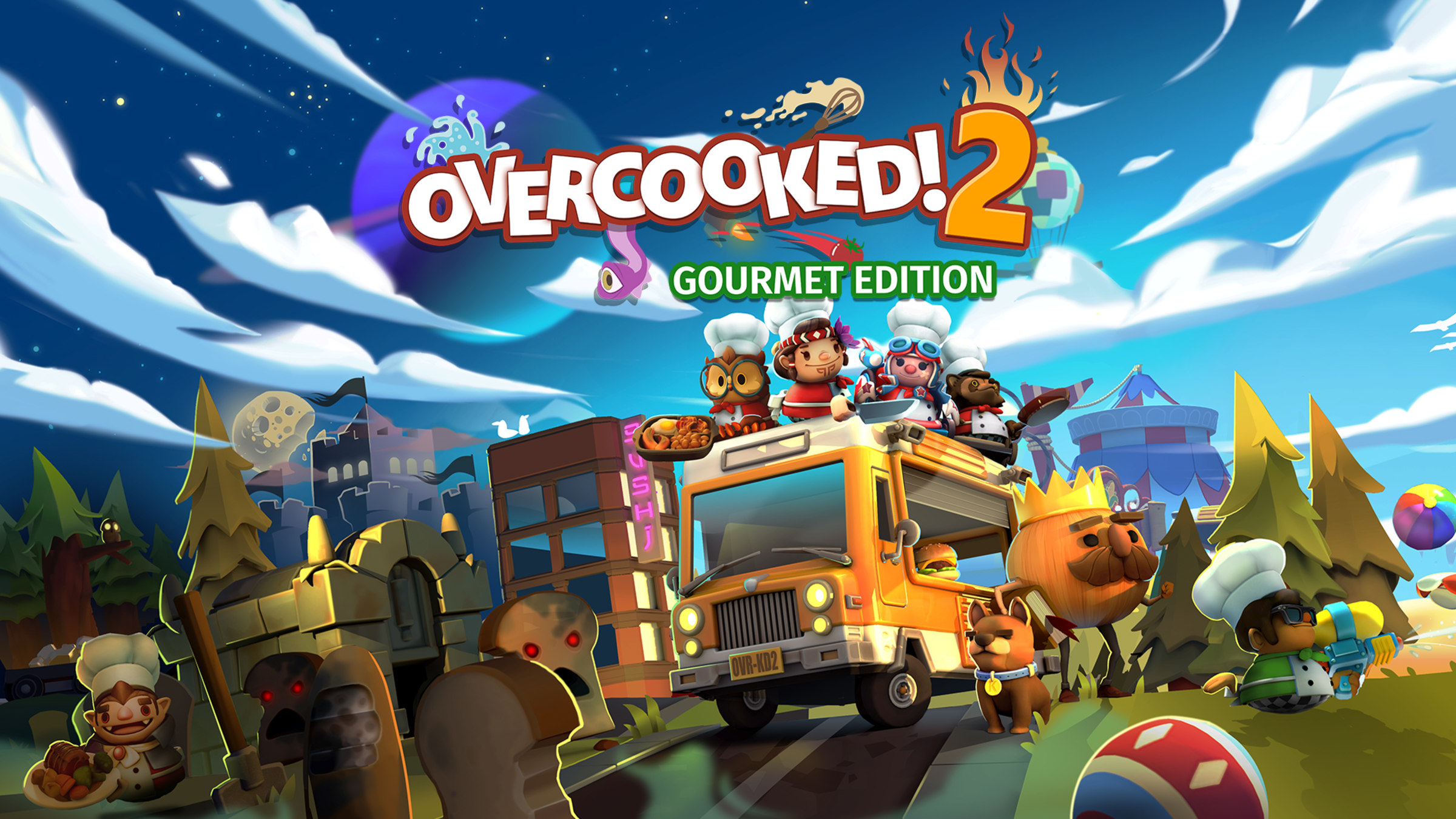 [NINTENDO SW] Overcooked! 2 - Gourmet Edition