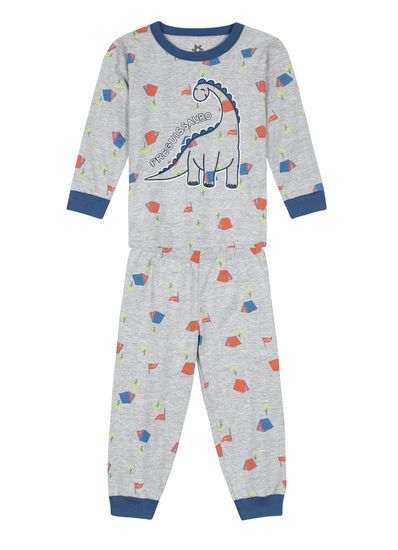Pijama brilha no escuro de malha infantil menino Brandili - 10