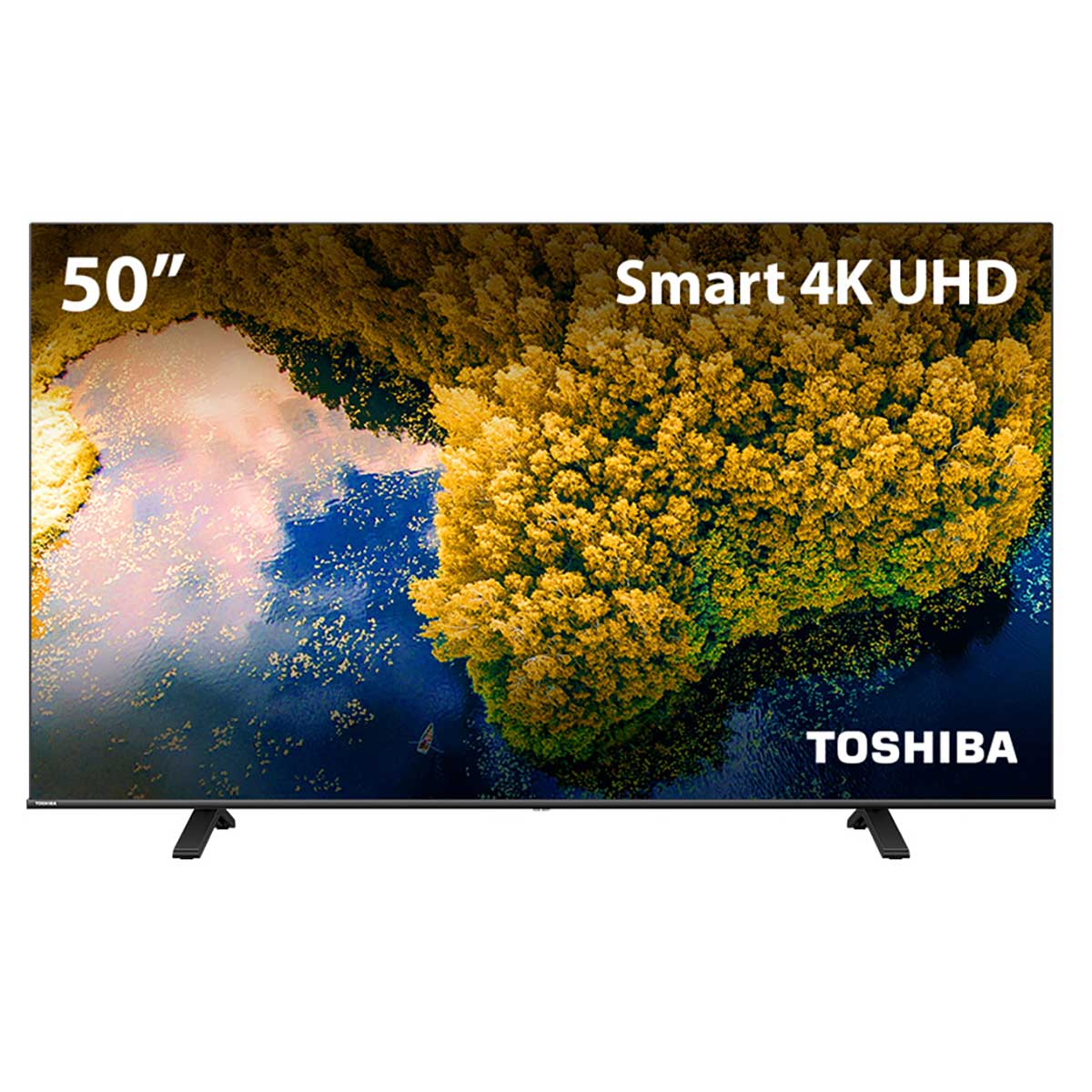 Smart TV Toshiba DLED 50'' 4K 50C350LS VIDAA 3 HDMI 2 USB Wi-Fi - TB012M