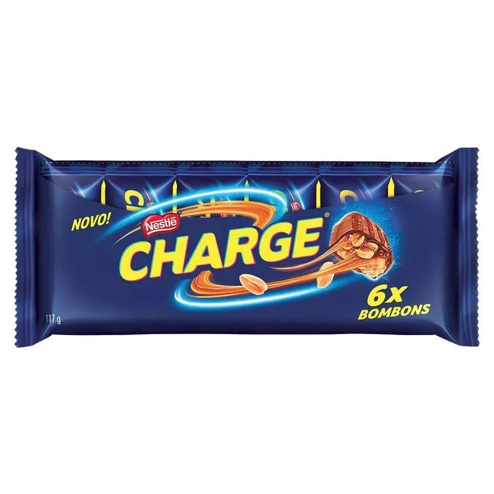 Nestlé Chocolate Charge Pack Com 6 Unidades (117 Gramas)