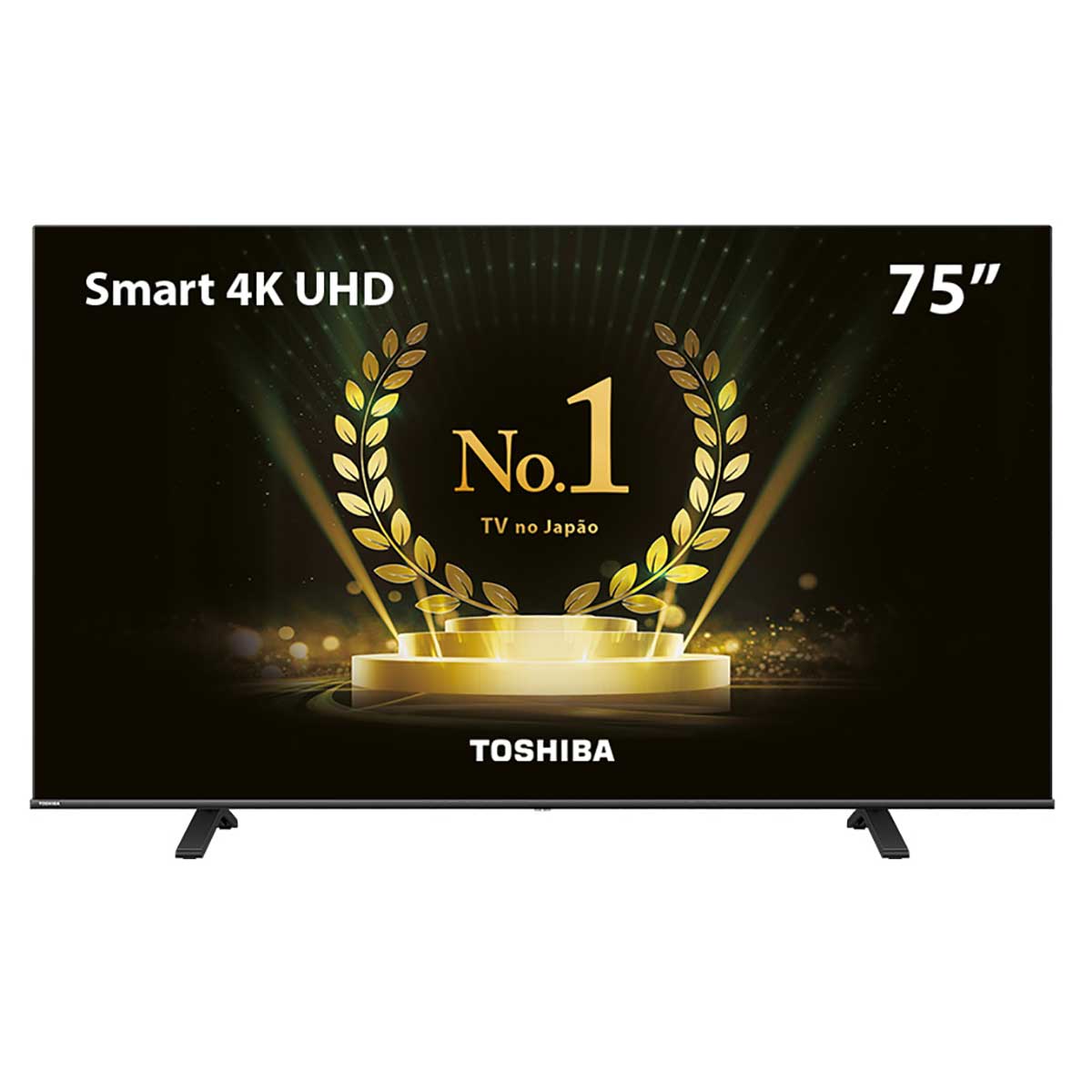 Smart TV DLED Toshiba 75'' 4K VIDAA - 75C350LS