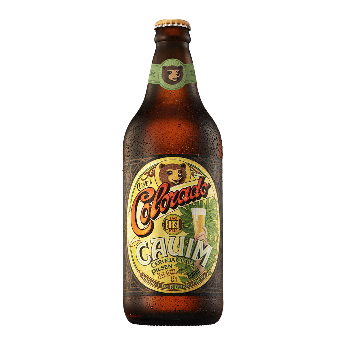 Cerveja Colorado Cauim 600ml Garrafa