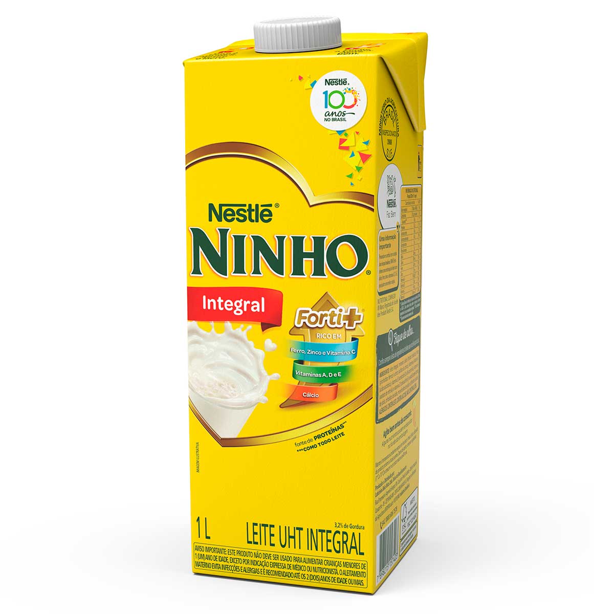 [Regional] [Leve 12 Pague 9] Leite Integral UHT Ninho Forti+ Vitaminado- 1 L