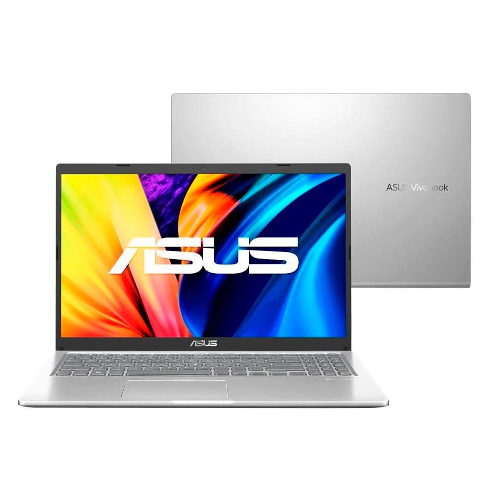 Notebook Asus Vivobook 15 i3-1115G4 4GB SSD 128GB W11 Intel UHD Graphics Tela 15,6” FHD - X1500EA-EJ3663W