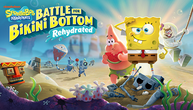 Jogo SpongeBob Squarepants: Battle for Bikini Bottom Rehydrated - PC Steam