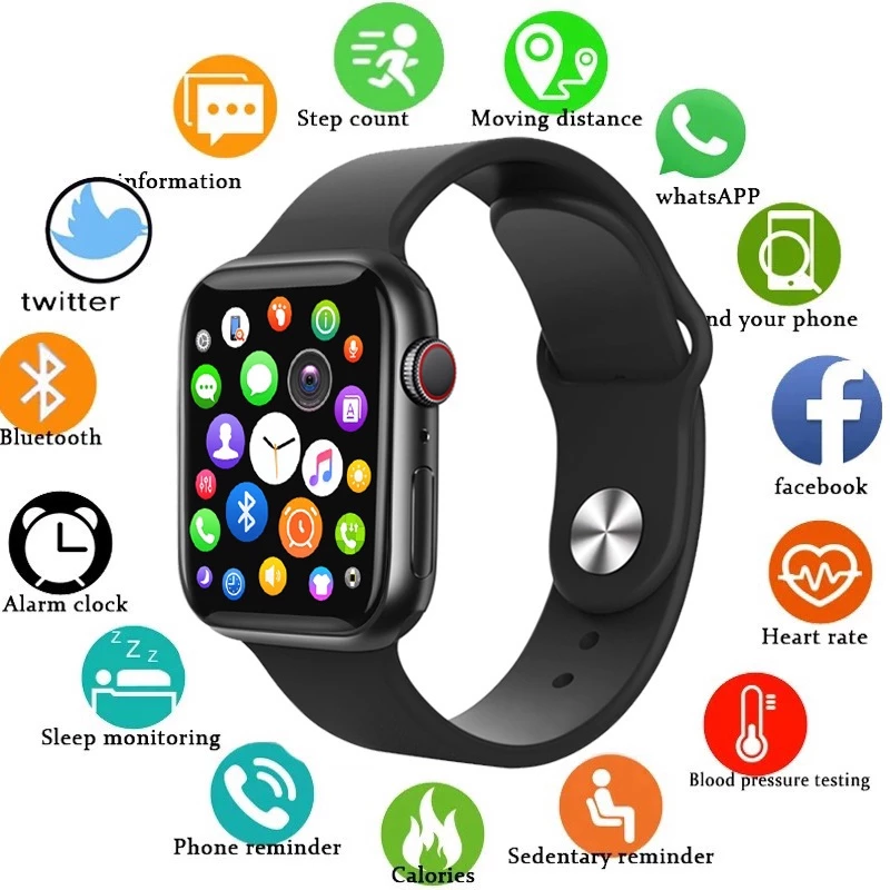 ASAZQ 2021 Iwo 13 X8 Smartwatch Bluetooth Monitor De Chamada Stopwatch Cartão De Frequência Aca Para Android Iphone Homens Wom