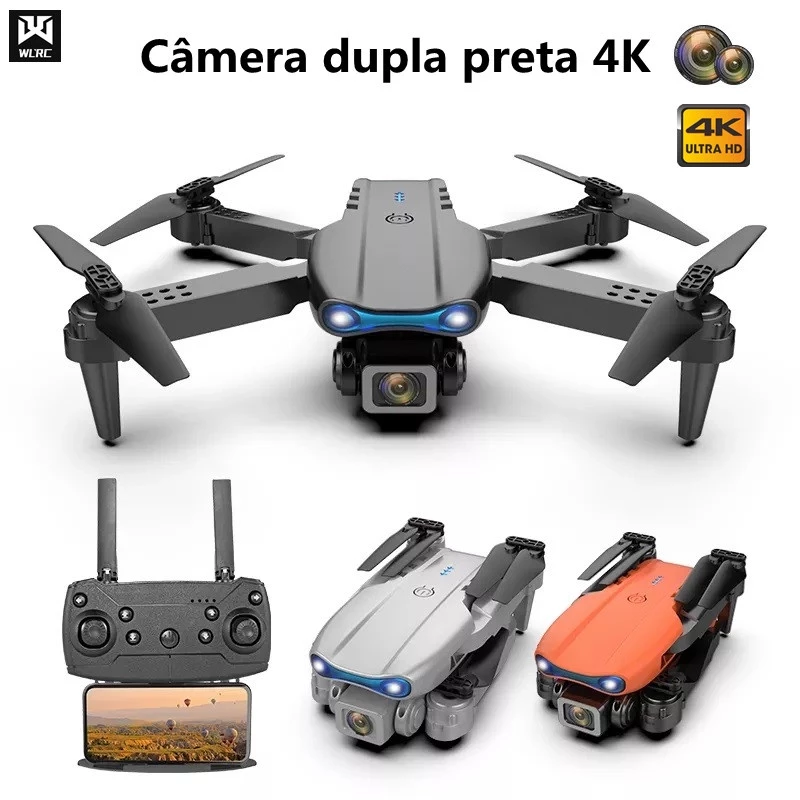 Drone De Câmera De 4K Profissional De Alta Definição Com Dupla