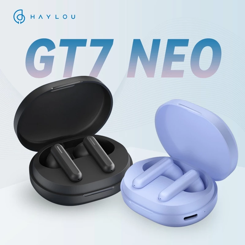 Fone De Ouvido Sem Fio Com Bluetooth Modo Baixo Da Iluminação HAYLOU GT7 Neo