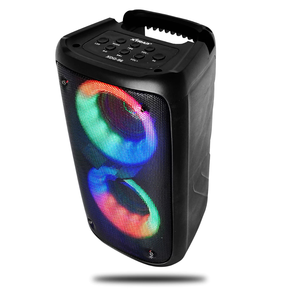 Caixa de som Bluetooth Potente Multimídia com LED RGB Subwoofer TWS Estéreo sem fio XDG-96 Marca XTRAD