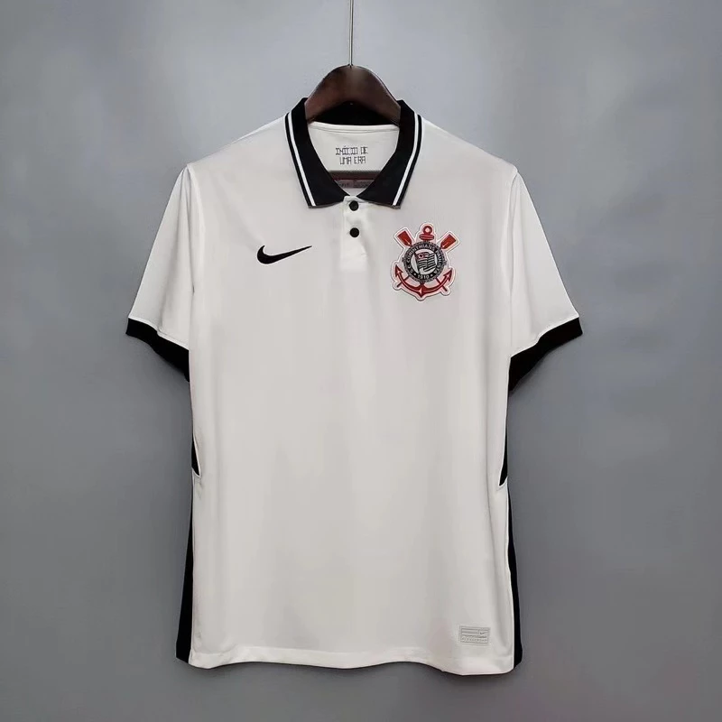 camiseta de time Corinthians polo Branca