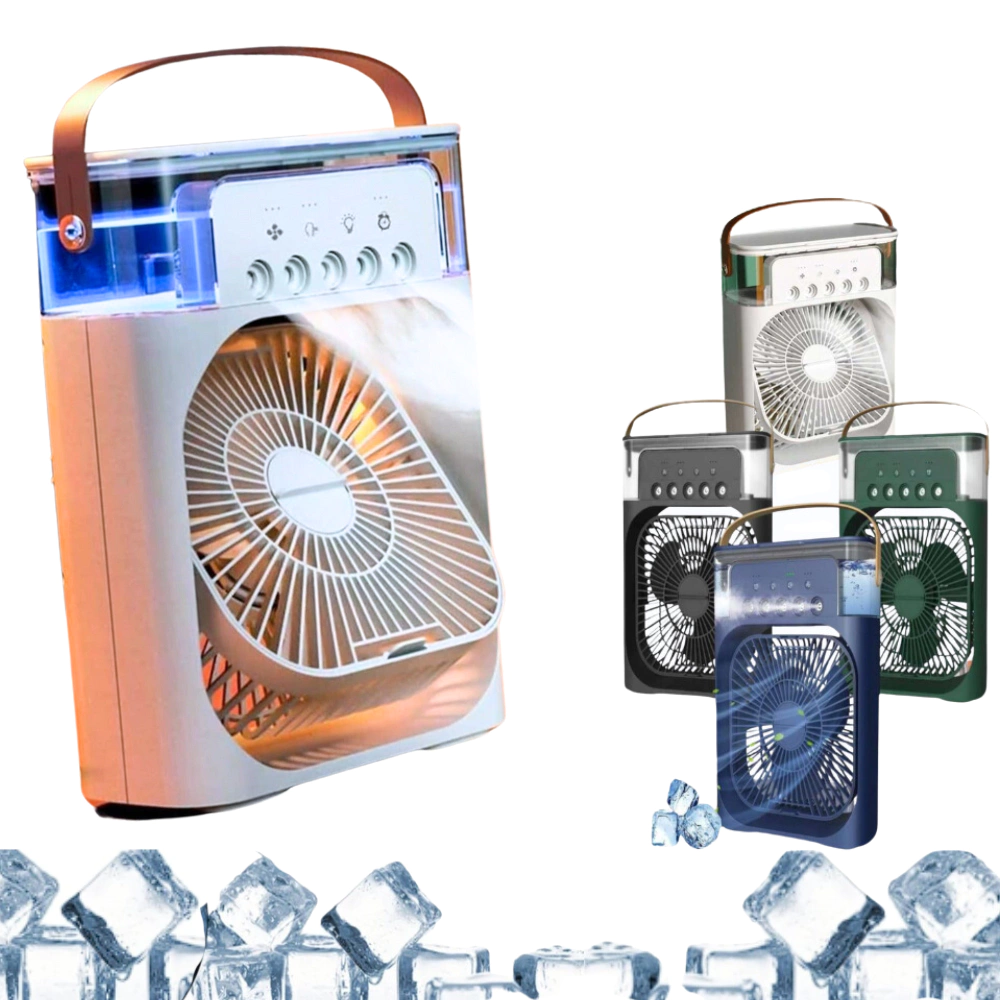 Mini Climatizador  Umidificador, Nebulizador, Ventilador, , Aromatizador