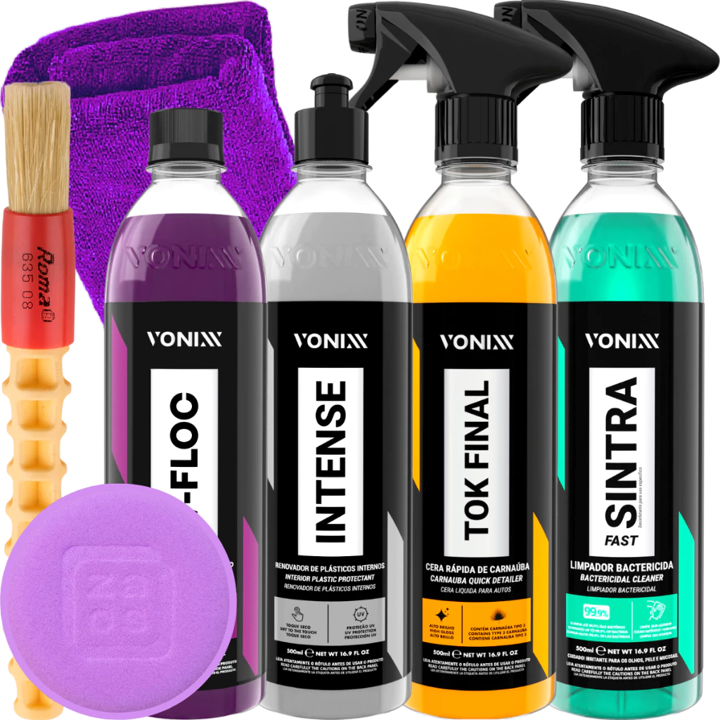 Kit Shampoo V-Floc Cera Tok Final Sintra Fast Intense Vonixx