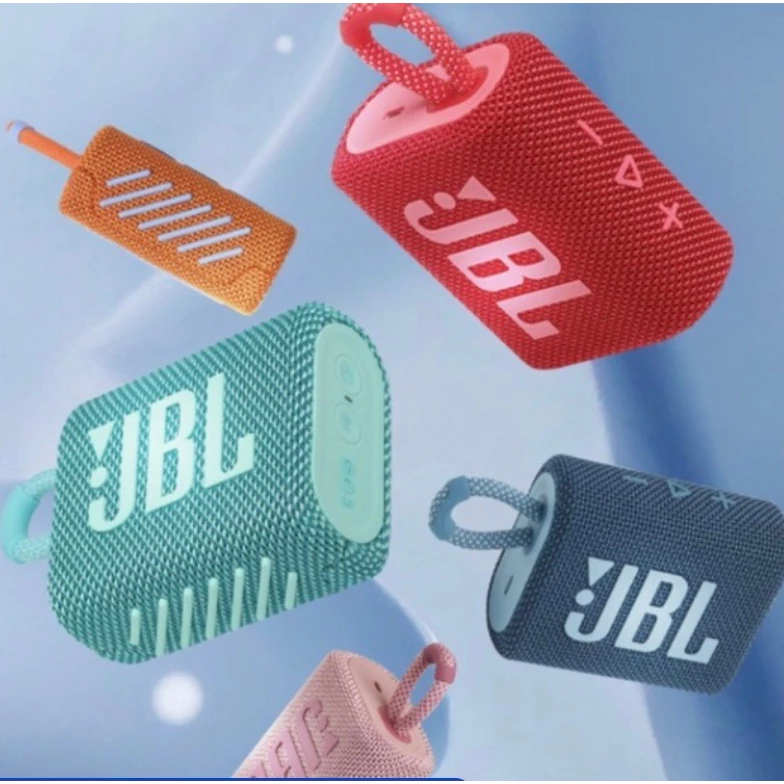 Caixa de Som JBL GO3 Bluetooth À Prova d'Agua e Poeira