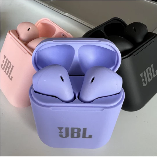 Fones De Ouvido Bluetooth Originais JBL i12 TWS Estéreo Sem Fio 5.0