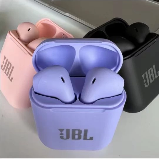 JBL i12 TWS Fones De Ouvido Originais Sem Fio Bluetooth 5.0 Esportivos Para O Exterior