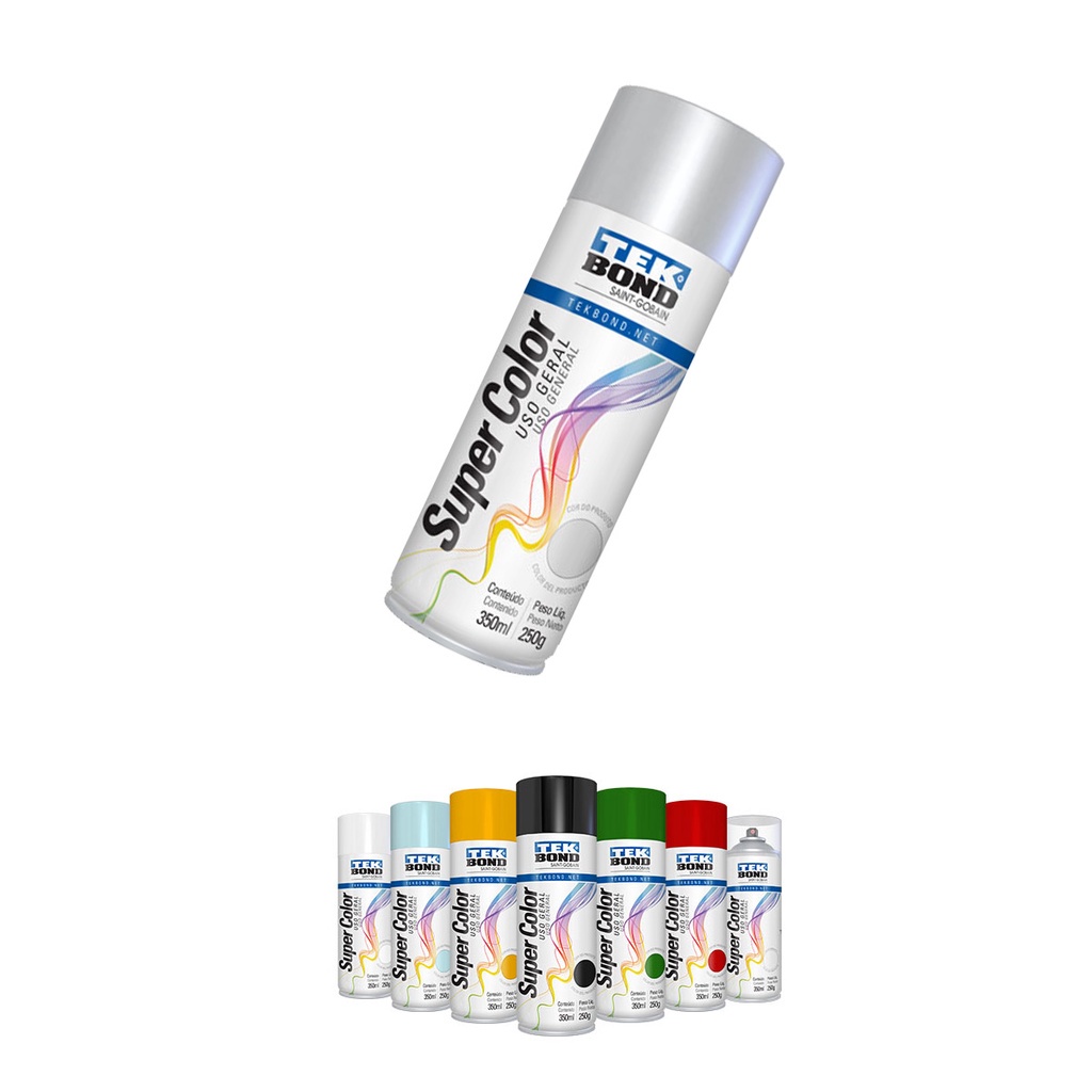Tinta Spray Tekbond Supercolor - 350ml
