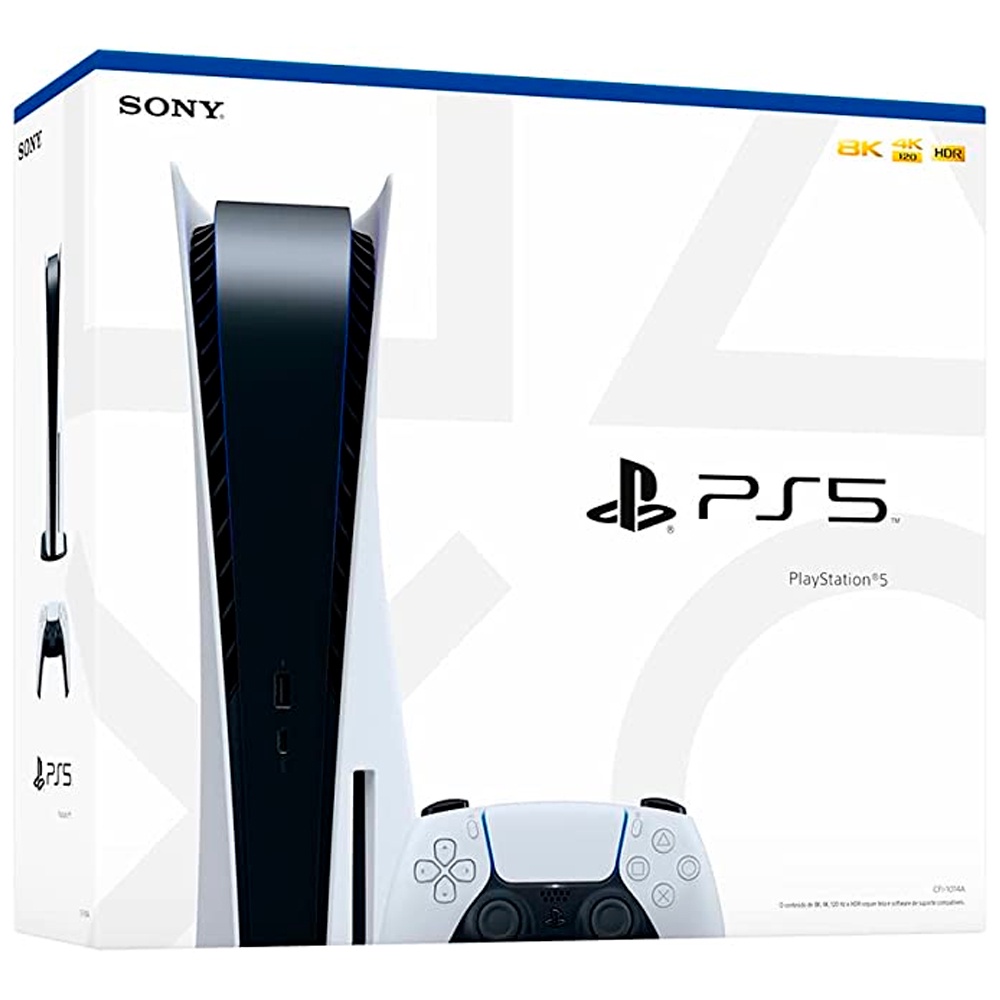 Console PlayStation 5 - PS5 Sony Com leitor de Disco