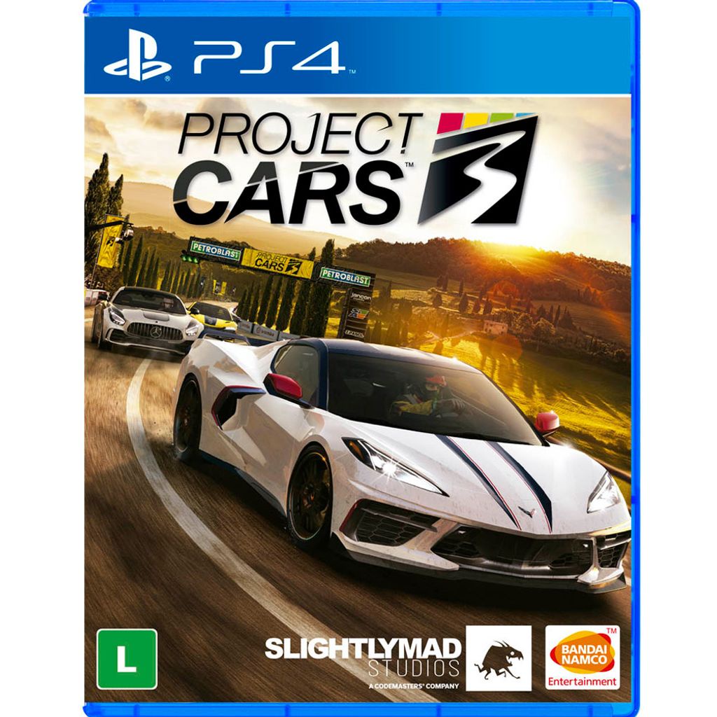 Jogo Project Cars 3 - PS4