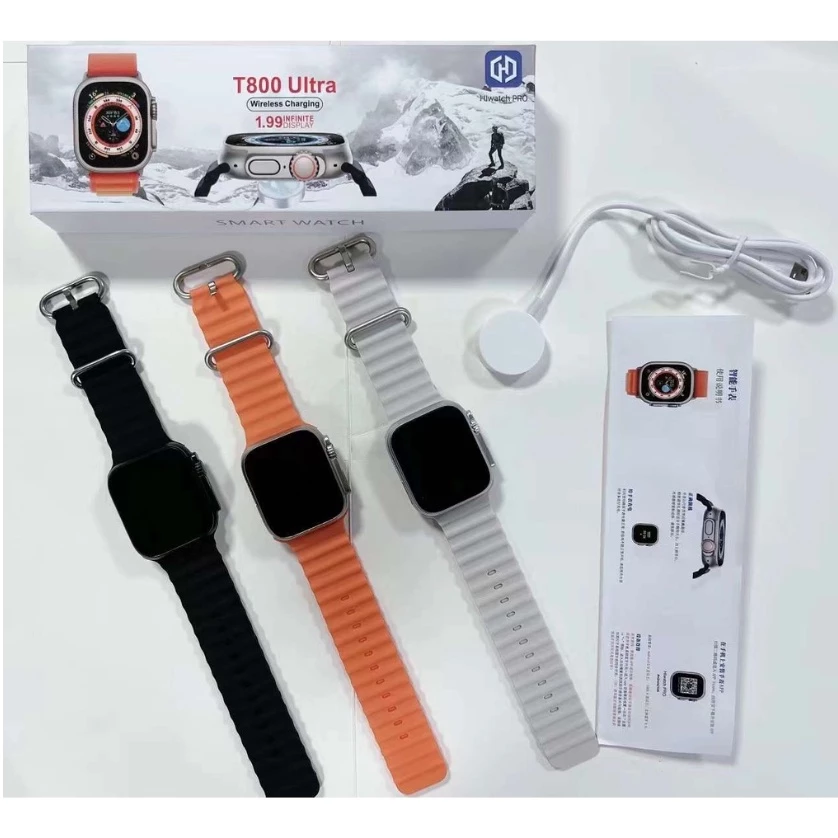 Smartwatch IWO 16 Ultra Watch T800 Série 8  Bluetooth Rastreador De Chamadas Impermeável