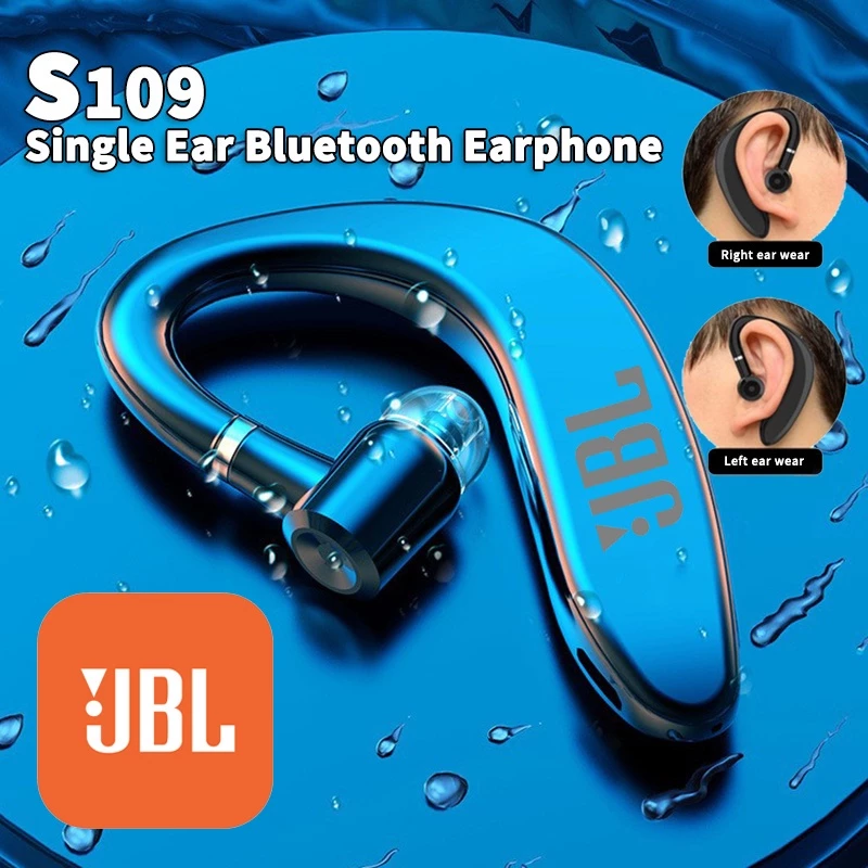 Fones De Ouvido Bluetooth S109 Sem Fio 5.0 Esportivos Cancelamento De Ruído/Microfone