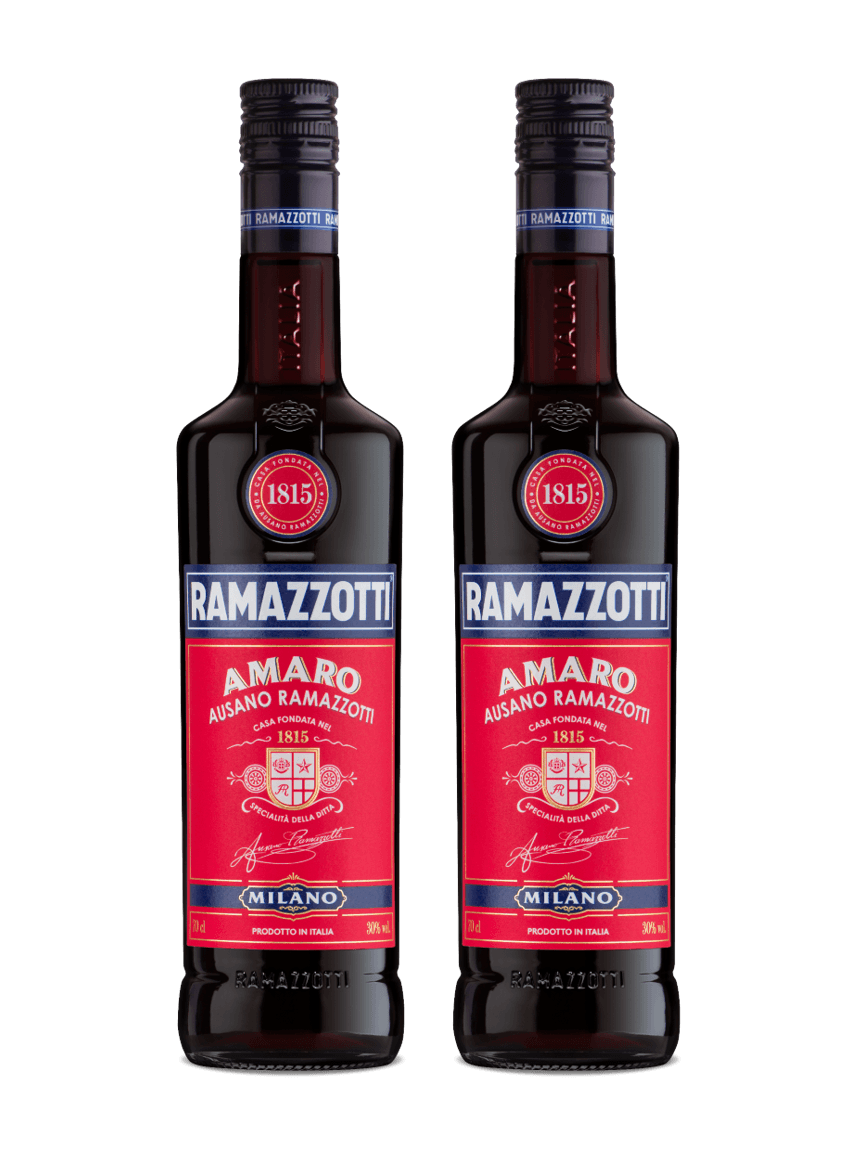 Kit 2 Garrafas de Aperitivo Ramazzotti Amaro - 750ml cada