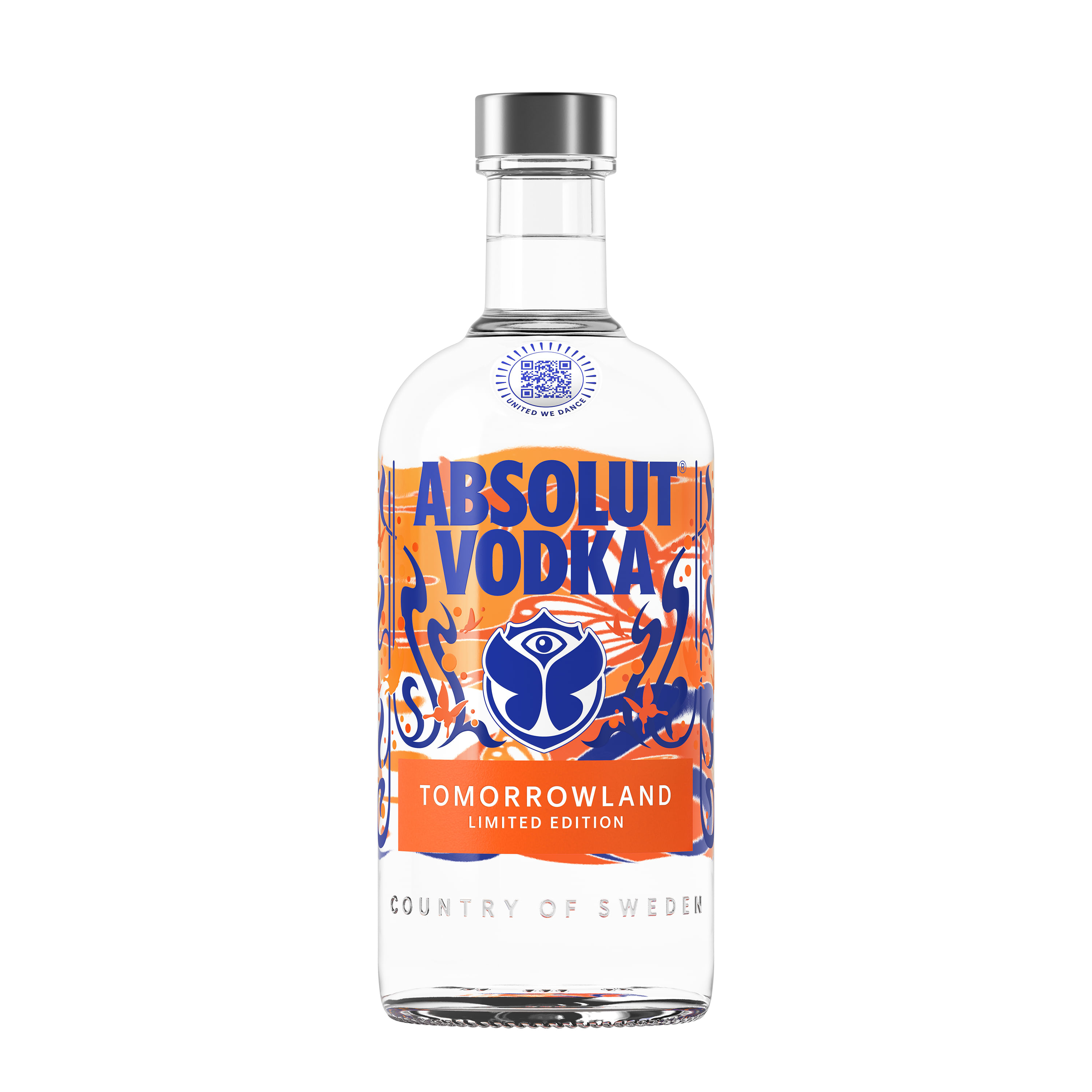 Vodka Absolut Regular Edição Especial Tomorrowland 700ml
